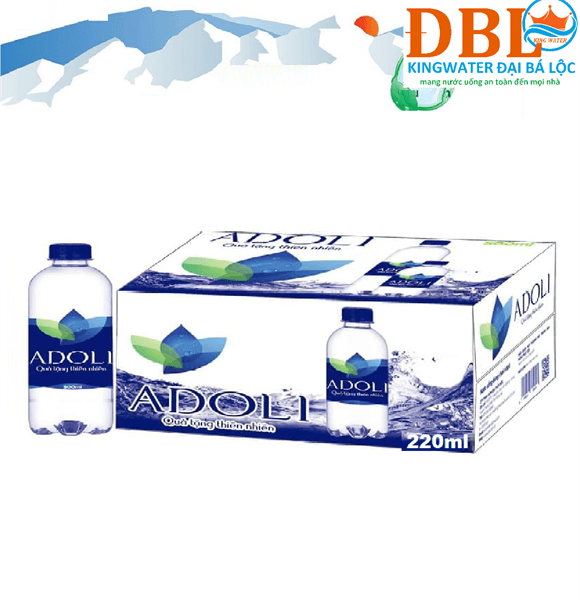 NƯỚC SUỐI TINH KHIẾT ADOLI 220ML